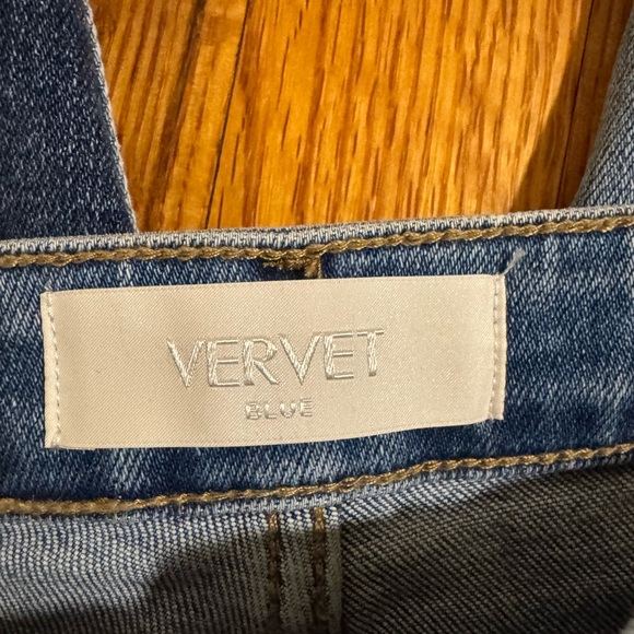 Vervet size 25 Patchwork Flare Jeans - Blue. Worn once! - Picture 3 of 9